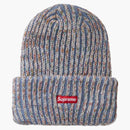 Supreme Rainbow Knit Loose Gauge Beanie Light Blue