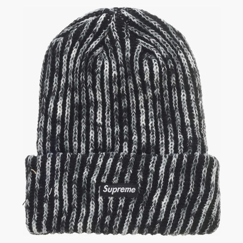 Supreme Rainbow Loose Mane Beanie Black
