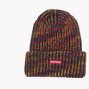 Supreme rainbow loose gauge beanie olive