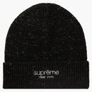 Supreme Rainbow Speckle Beanie Black