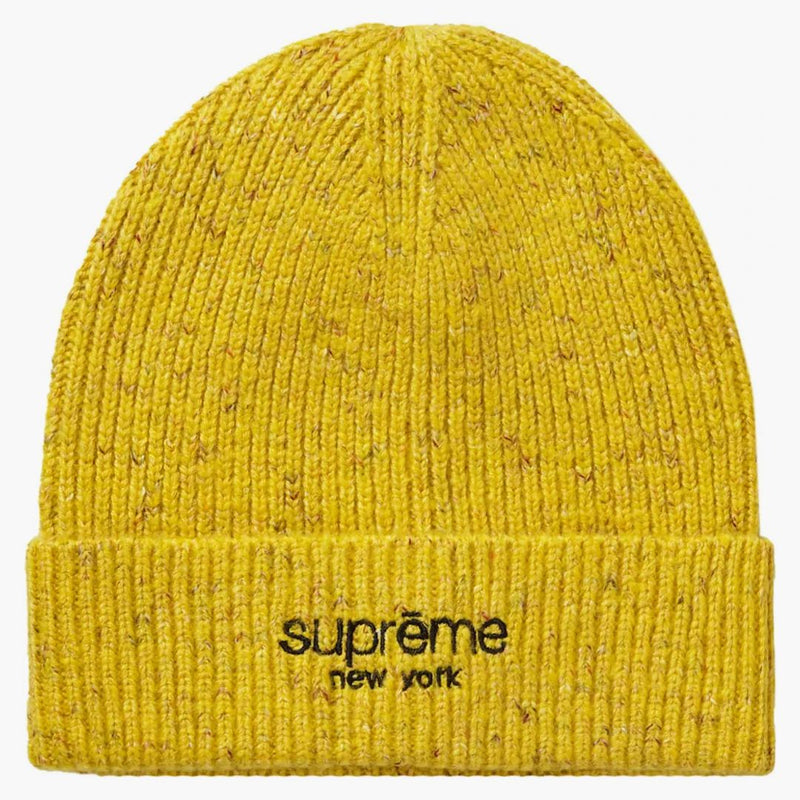 Supreme Rainbow Speckle Beanie Yellow
