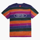 Supreme Rainbow Stripe Tea Orange