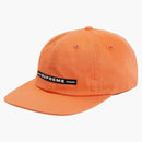Supreme Raised Logo 6-panel Neon Orange