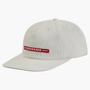 Supreme Raised Logo 6-panel White