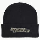 Supreme raised logo patch beanie black
