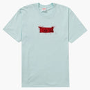 Supreme Ralph Steadman Box Logo Tee Pale Blue