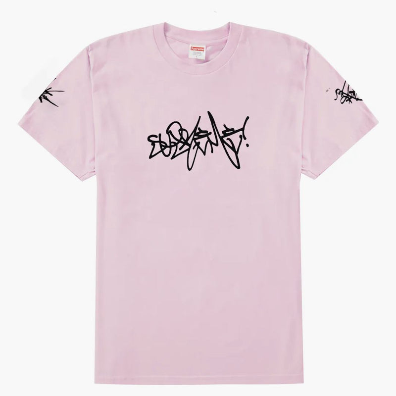 Nejvyšší Rammellzee Tag TEE LIGHT PINK