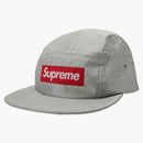 Supreme Raw Silk Camp Cap Silver