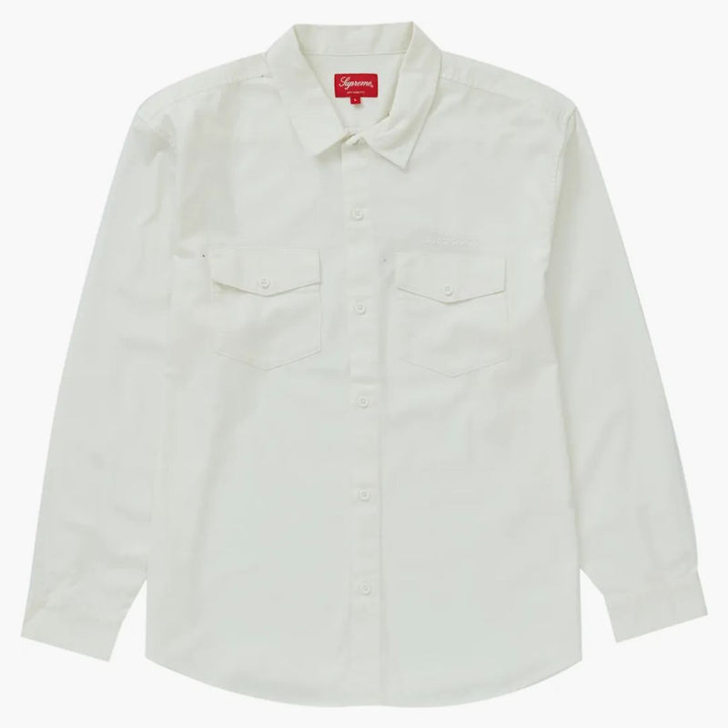Supreme Raymond Pettibon Work Shirt White