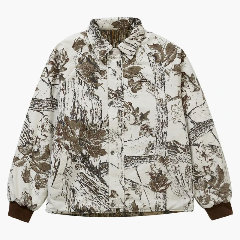 Nejvyšší realtree Reverzibilní prošívaná pracovní bunda Snow camo