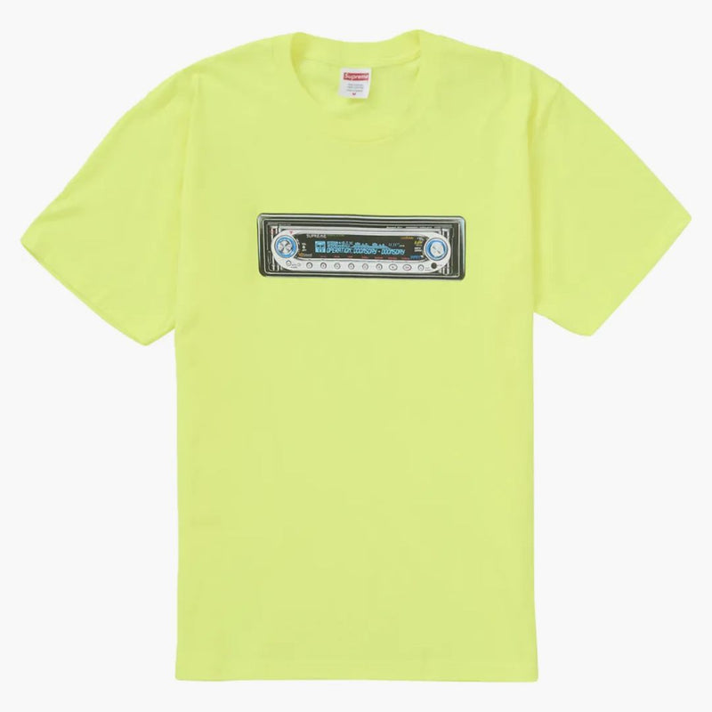 Supreme receiver tea fluorescent yellow