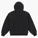 Supreme Reflective Arc Hooded Work Jacket Black