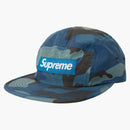 Supreme Reflective Camo Camp Cap Blue