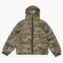 Supreme Reflective Camo Down Jacket Woodland Camo