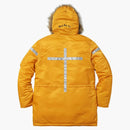 Supreme Reflective Cross N-3b Parka Yellow