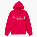 Supreme Reflective Cutout Hooded Sweatshirt Fuchsia