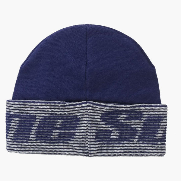 Nejvyšší reflexní Jacquard Beanie Navy