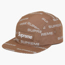 Reflective Jacquard Camp Cap Brown
