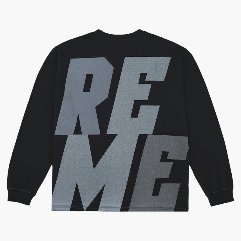Supreme Reflective L/s Top Black