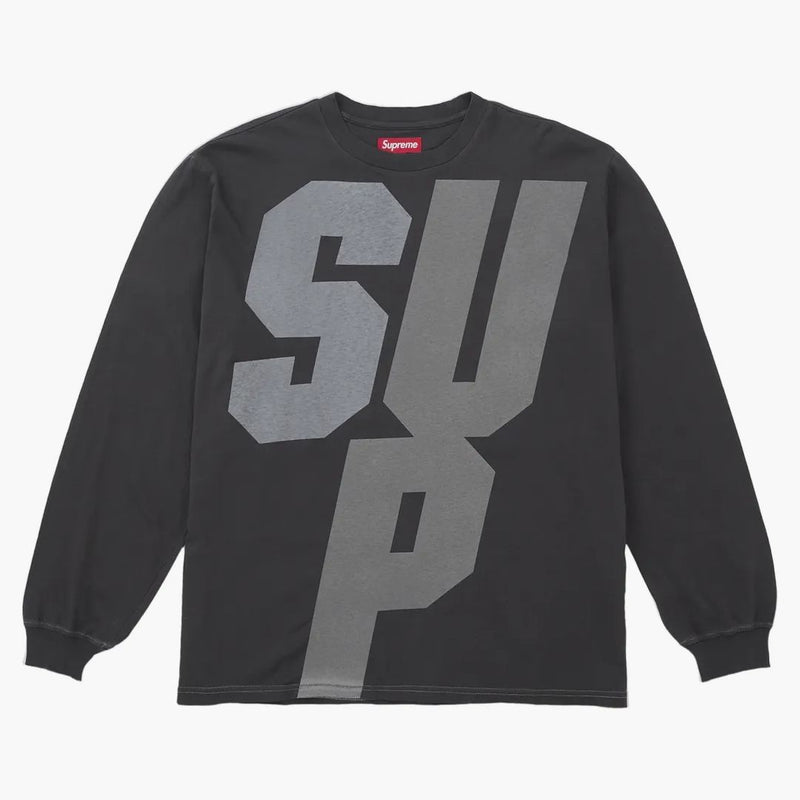 Supreme Reflective L/s Top Black