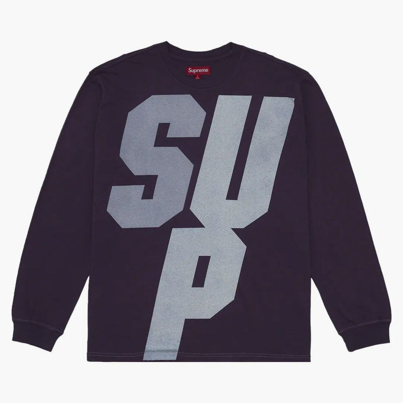 Supreme Reflective L/s Top Purple