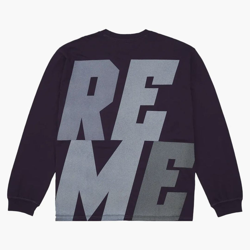 Supreme Reflective L/s Top Purple