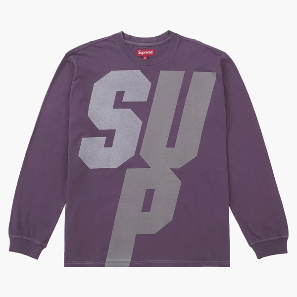 Supreme Reflective L/s Top Purple