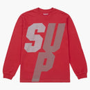 Supreme Reflective L/s Top Red
