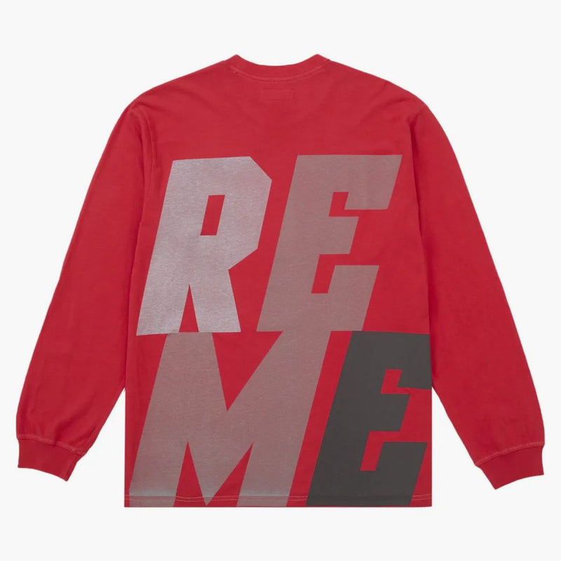 Supreme Reflective L/s Top Red