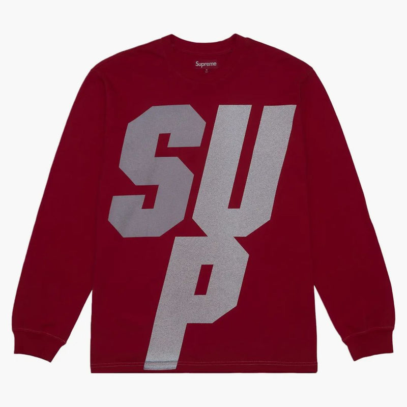 Supreme Reflective L/s Top Red