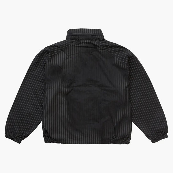 Nejvyšší reflexní pinstripe track bunda černá