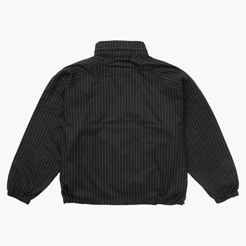 Nejvyšší reflexní pinstripe track bunda černá