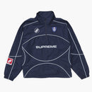 Reflective Piping Pullover Navy