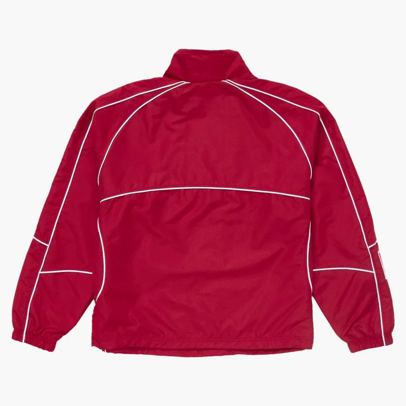 Reflective Piping Pullover Red