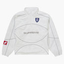 Reflective Piping Pullover White