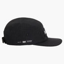 Supreme Reflective Ripstop Camp Cap (ss24) Black