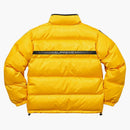 Supreme Reflective Sleeve Logo Puffy Jacket Yellow