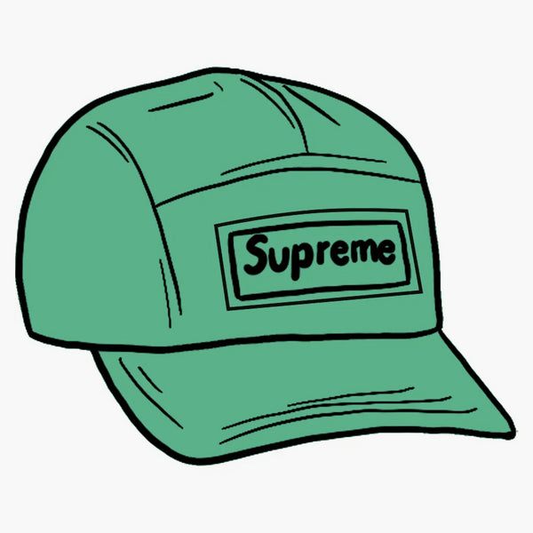Nejvyšší reflexní skvrnitá camp cap zelená
