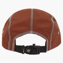 Supreme Reflective Stitch Camp Cap Brown