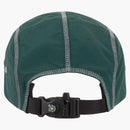 Supreme Reflective Stitch Camp Cap Dark Green