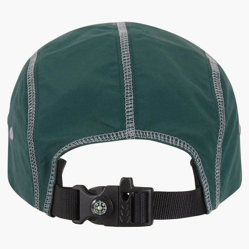 Nejvyšší reflexní steh camp cap tmavě zelená