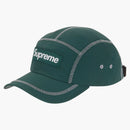 Supreme Reflective Stitch Camp Cap Dark Green
