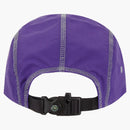 Supreme Reflective Stitch Camp Cap Purple