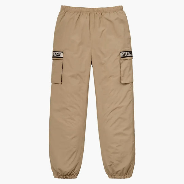 Supreme Reflective Taping Cargo Pant Tan