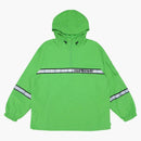 Supreme Reflective Taping Hooded Pullover Green