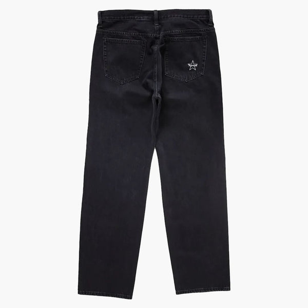Nejvyšší pravidelný Jean (FW24) Černý