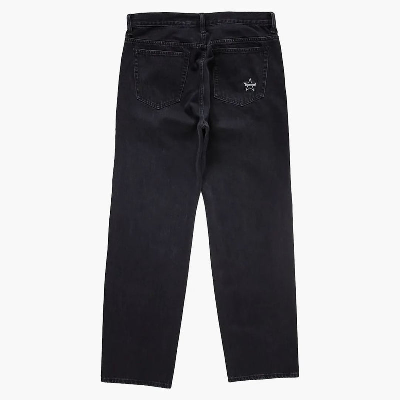 Nejvyšší pravidelný Jean (FW24) Černý