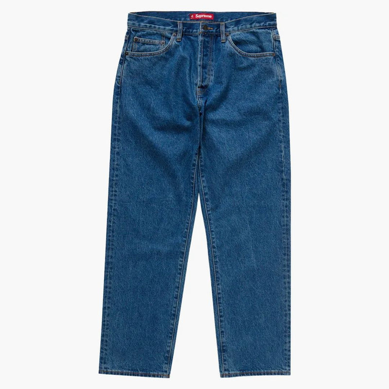Supremo regolare Jean (FW24) indaco lavato