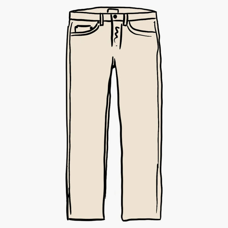 Najwyższy regularny Jean (SS21) naturalny