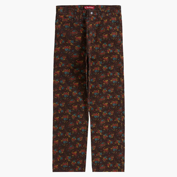 Supreme Regular Jean (SS22) blommor
